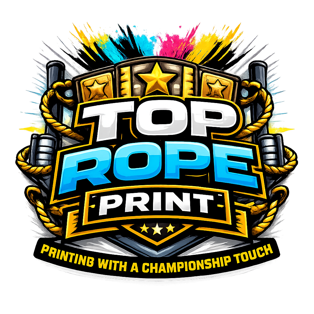 Top Rope Print — Printing With A Championship Touch
